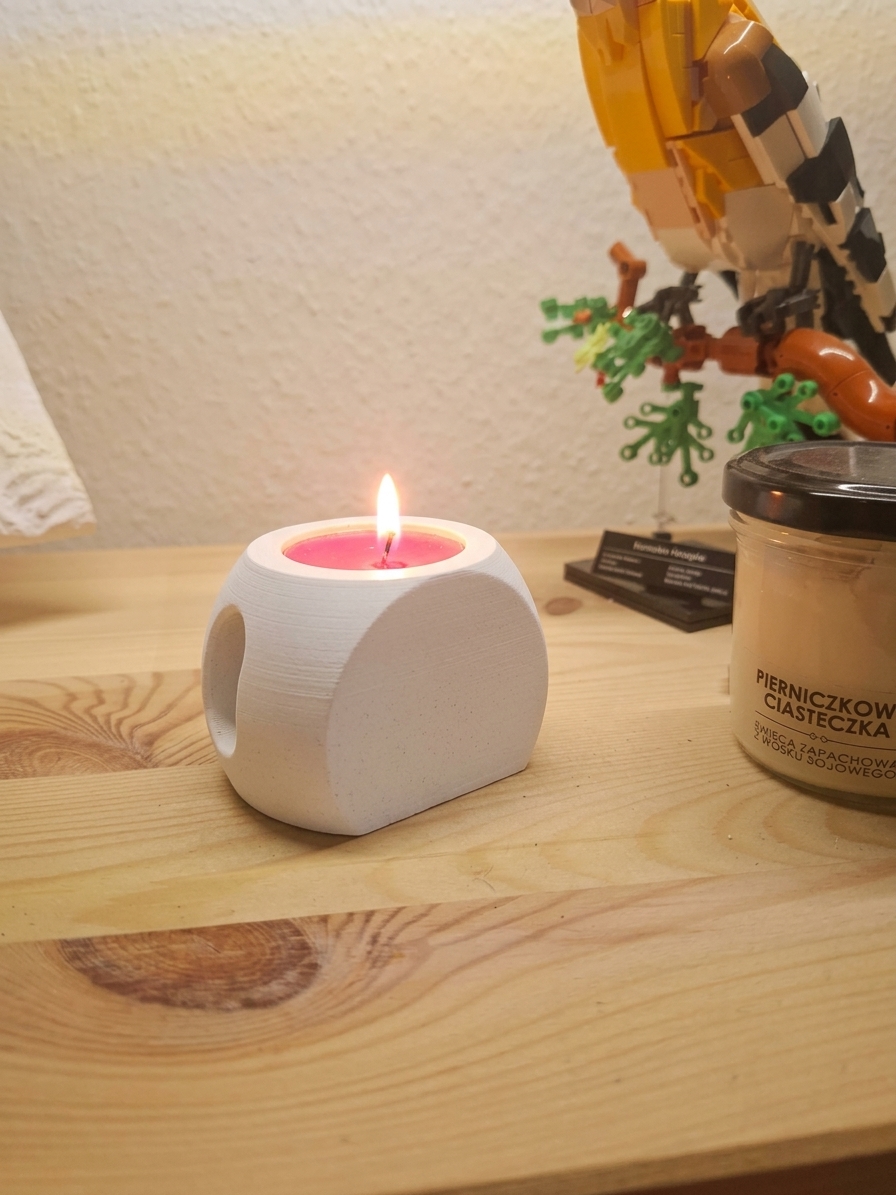 Soft Cube Teelichthalter